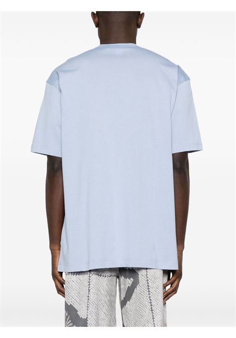 printed t-shirt uomo blu COMME DES GARÇONS SHIRT | FO-T0231